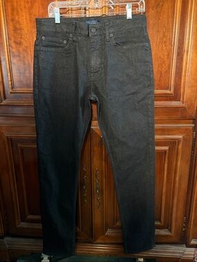 Five Four Slim Raw Denim Jeans - Black Size 32 x 42 NWT